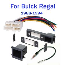 For 1988-1994 Buick Regal Single Din Car Stereo Radio Install In-dash Kit