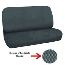 Universal Full Size Bench Truck Seat Cover Scottsdale Grey Fits Chevy Ford Dodge