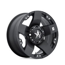  4 Xd Wheels Xd775 Rockstar - Matte Black 5x5.0135 17x8 10mm
