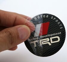 4 Pack Trd Racing Development Wheel Center Hub Cap Sticker Decal 2.2 Diam