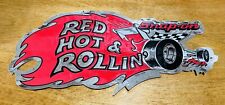 Vintage 1980s Snap On Tools Red Hot Rollin Foil Decal New Old Stock