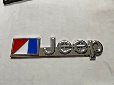 Amc Jeep Wagoneer Comanche Gladiator Cherokee Cj5 Cj7 Metal Emblem Chrome 4