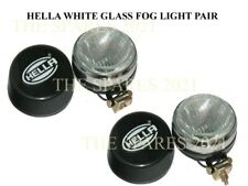 2x Hella Universal Genuine Round Fog Lamp White Glass Cover Without Bulb U
