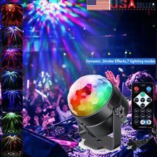 Disco Party Lights Strobe Led Dj Ball Rotating Bulb Dance Lamp Decoration Rgbw