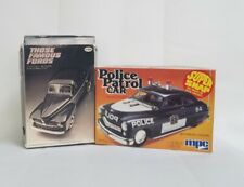 Testors Those Famous Fords 48 Coupe Mpc Police Patrol Car 49 Mercury Kit Lot