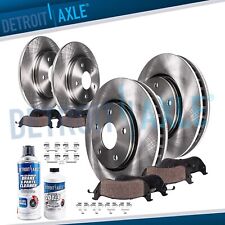 For 2004 - 2009 Lexus Rx330 Rx350 Rx400h Front Rear Brake Rotors Ceramic Pads