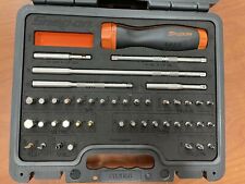 Snap On Sgdmrc44o Orange 44pc Ratcheting Soft Grip Screwdriver Master Set