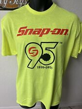 Snap On Tools 95th Anniversary Neon T-shirt Size 2xl