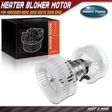 Hvac Heater Blower Motor W Dual Wheel For Mercedes-benz 300d 300te 500e E300