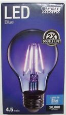 Feit Electric A19tbled Filament A 19 Dimmable Blue Led Light Bulb 4.5 W