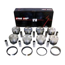 Speed Pro Fmp H631cp30 Chevy 350 355 Sbc Flat Top Pistons Moly Rings Kit .030