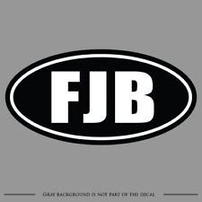 Fjb Oval Sticker Biden Joe Trump 2024 Car Vinyl Decal Usa Vehicle Bumper
