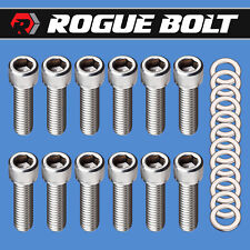 Sbc Intake Manifold Bolts 38 X 1 14 Stainless Steel Small Block Chevy 350 Tpi