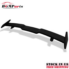 For 2018-2023 Toyota Camryhonda Accord Matte Black Trunk Spoiler Wing Trd Style