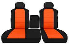Two Front Seat Covers Fits 1999-2004 Toyota Tundra Split Bench