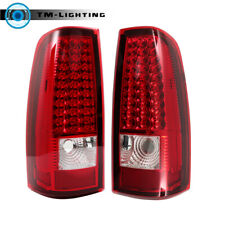 For 2003-2006 Chevy Silverado 1500 2500 Led Leftright Side Tail Light Lamp Red