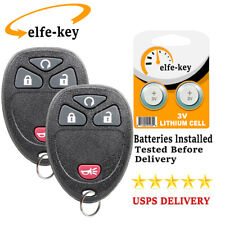 2 Remote Start Keyless Entry Key Fob 4b For Chevrolet 15913421 20952474 20868672