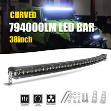 Silm 37 Inch Curved Spot Flood Led Light Bar Offroad 4wd Suv Driving Atv 38 36