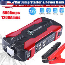 Car Jump Starters 600a Peak 30000mah 12v Car Jumper Portable Power Bank Battery