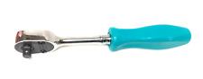 New Snap-on 14 Drive 6 78 Long Teal Blue Ratchet Thld72tl Dual 80 Tech