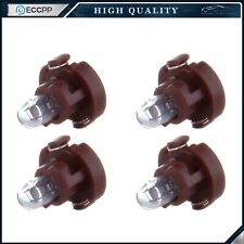 4pcs T3 Neo Wedge Halogen Light Bulbs Ac Climate Heater Control Lamp Warm White