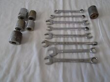 Lot Of Vintage Craftman Proto Challenger Lectrolite Snap-on Wrenches And Sockets