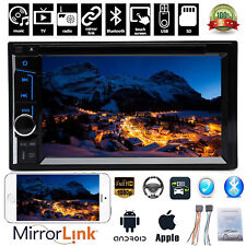 Car Stereo Bluetooth Sd Radio 2 Din Cd Dvd Player Mirror Link For Gps Navigation