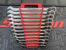 Snap On Tools Reversible Ratchet Spanners Flank Drive Plus 8-19mm Set Soxrrm