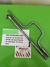 Snap On Breaker Bar 12 Drive 18 Inch New Get Free Speed Handle