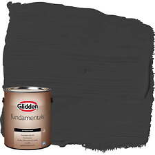 Fundamentals Exterior Paint Black Flat 1 Gallon