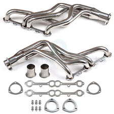 For Small Block Chevy Gmc Heavy Duty Truck 73-85 Header Exhaust Stainless Steel