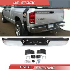 Complete Chrome Rear Step Bumper Assembly For 2004-2008 Dodge Ram 1500 2500 3500