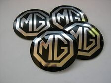 Mg Mgb Rostyle Wheel Center Cap Emblems 4 Aluminum Stickers Decal Coned 1 78