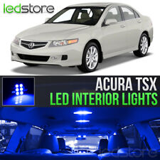 2004-2008 Acura Tsx Blue Led Lights Interior Kit