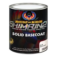 House Of Kolor S2-26 Bright White Shimrin2 Solid Basecoat Gallon