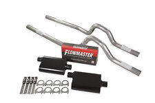 Dual Exhaust Kit 2.5 Flowmaster Super 44 Rear Exit 73 To 80 Gm Ck 10 Half Ton