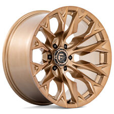 4-new 20 Fuel D805 Flame Wheels 20x10 5x55x127 -18 Platinum Bronze Rims 71.5