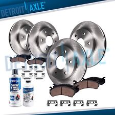 Front Rear Rotors Brake Pads For Chevrolet Traverse Gmc Acadia Buick Enclave