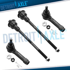 Front Inner Outer Tie Rods For Chevy Silverado Gmc Sierra 1500 Tahoe Yukon