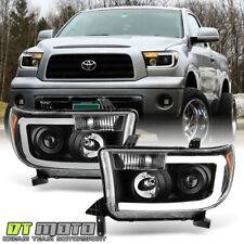 For Black 2007-2013 Toyota Tundra 2008-2017 Sequoia Smd Led Projector Headlights