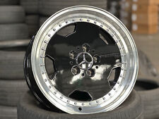New 17x8j Inch Oz Aero Classic Design Set Of 4 Racing Wheel Mercedes Black