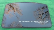 Aftermarket Asc Inalfa Model 800 Inbuilt Sunroof Glass Panel With Brackets