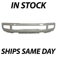 New Primered - Front Bumper Face For 2017-2019 Ford F250 F350 Super Duty W Fog