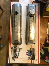 Edelbrock Signature Series Valve Covers Chrome Chevy 350 And Others 4649