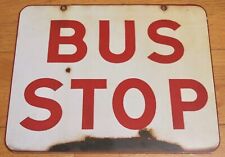 Vw Split-screen Bay Bus Stop Sign