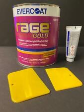 Evercoat Rage Gold 112 Premium Lightweight Body Filler Hardener Spreaders