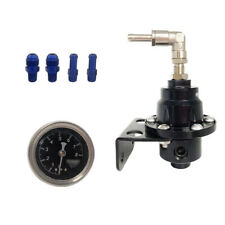 Fuel Pressure Regulator Tomei Adjustable With Gauge Type-s 185001 6-an Fittings