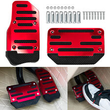 Universal Non- Slip Automatic Gas Brake Foot Pedal Pad Cover Car Accessories Kit