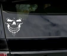 Evil Skull Sticker Scary Skeleton Decal Car Truck Window Vinyl Turbo