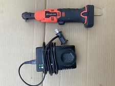 Snap On 14.4v Cordless 14 Microlithium Ratchet Ctr714ao 1 Battery And Charger